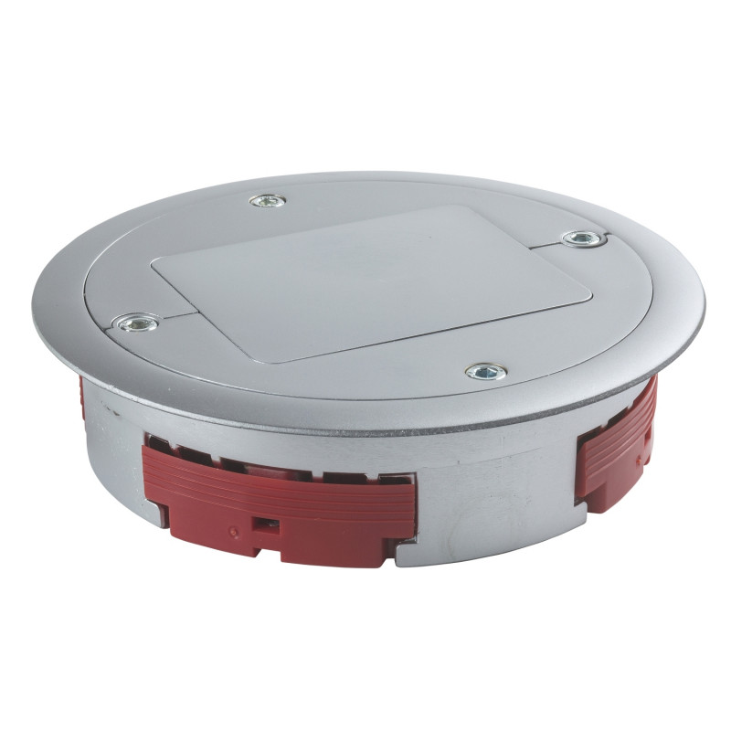 Лючок під міні-колону/трубний перехідник Schneider Electric OptiLine 45 цинк хромований INS40550