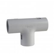 Тройник Schneider Electric Mureva d25 мм ПВХ серый ENN44325