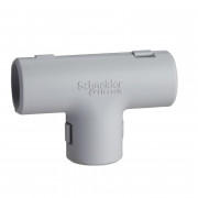 Трійник Schneider Electric Mureva d16 мм ПВХ сірий ENN44316