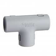 Тройник Schneider Electric Mureva d20 мм ПВХ серый ENN44320