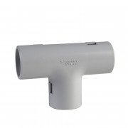 Тройник Schneider Electric Mureva d25 мм ПВХ серый ENN44325