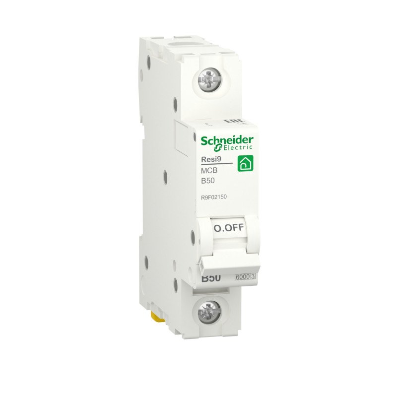 Автоматический выключатель Schneider Electric Resi9 1P 20А В 6кА R9F02120
