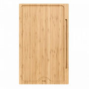 Обробна дошка Kraus 30,5х49,5 см із слотом для планшета бамбук KCBT-103BB