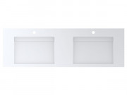 Раковина для ванной Miraggio Agness 1500 накладная Mirasoft Technology белый матовый 0001060