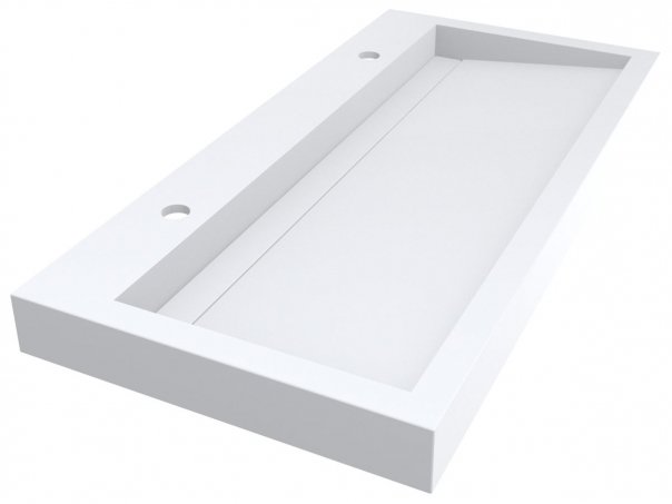 Раковина для ванной Miraggio Agness 1000 накладная Mirasoft Technology белый матовый 0001059