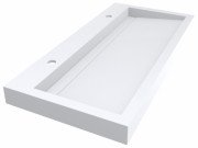 Раковина для ванной Miraggio Agness 1000 накладная Mirasoft Technology белый матовый 0001059