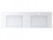 Раковина для ванной Miraggio Agness 1500 накладная Mirasoft Technology белый матовый 0001060