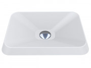 Раковина для ванної Miraggio Albena 44х31 см Mirasoft Technology білий матовий 0001063