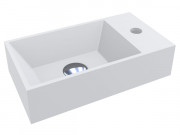 Раковина для ванной Miraggio Copper 400 Mirasoft Technology белый матовый 0001066