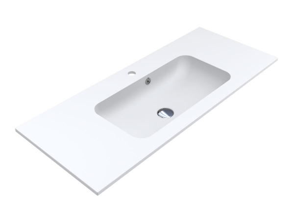 Раковина для ванной Miraggio Della 1100 Mirasoft Technology белый матовый 0001074