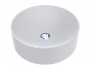 Раковина для ванной Miraggio Ellel Ø46 см Mirasoft Technology белый матовый 0001079