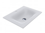 Раковина для ванной Miraggio Jessel 600 Mirasoft Technology белый матовый 0001088