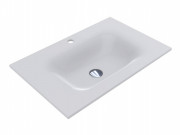 Раковина для ванной Miraggio Jessel 700 Mirasoft Technology белый матовый 0001089