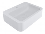 Раковина для ванной Miraggio Kelley 55х41 см Mirasoft Technology белый матовый 0001095