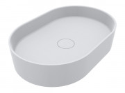 Раковина для ванной Miraggio Kira 60х40 см Mirasoft Technology белый матовый 0001051