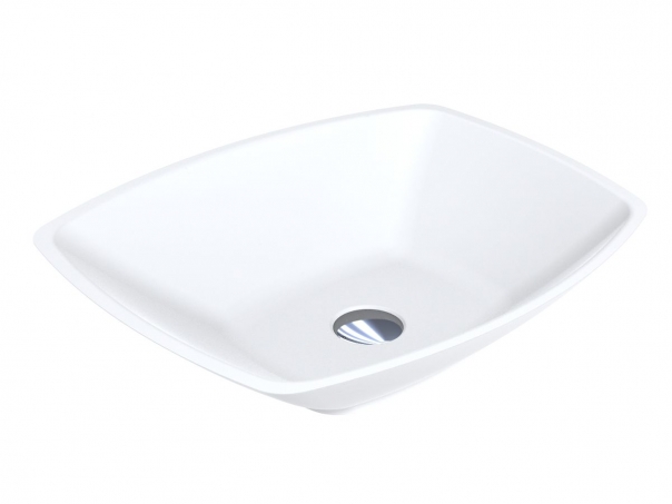 Раковина для ванной Miraggio Lex S 55,5х40 см Mirasoft Technology белый матовый 0001021