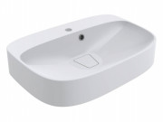 Раковина для ванної Miraggio Lifou 62,7х43,4 см Mirasoft Technology білий матовий 0001097