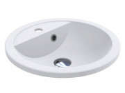 Раковина для ванної Miraggio Madison Ø43 см Mirasoft Technology білий матовий 0001099