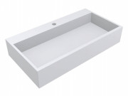 Раковина для ванной Miraggio Mares 800 Mirasoft Technology белый матовый 0001101