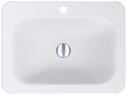 Раковина для ванної Miraggio California 61,4x45,6 см Mirasoft Technology білий матовий 0001064