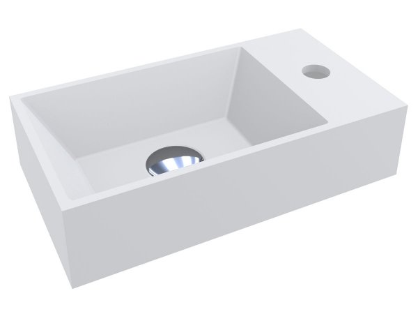 Раковина для ванной Miraggio Copper 400 Mirasoft Technology белый матовый 0001066