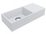 Раковина для ванної кімнати Miraggio Copper 500 Mirasoft Technology білий матовий 0001067