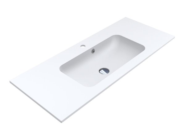 Раковина для ванної кімнати Miraggio Della 1100 Mirasoft Technology білий матовий 0001074