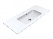 Раковина для ванной Miraggio Della 1100 Mirasoft Technology белый матовый 0001074