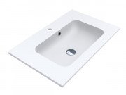 Раковина для ванної кімнати Miraggio Della 800 Mirasoft Technology білий матовий 0001070