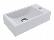 Раковина для ванной Miraggio Faro 40,8х22,7 см Mirasoft Technology белый матовый 0001081