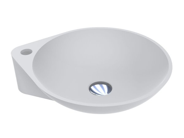 Раковина для ванной Miraggio Florence 40х46,5 см Mirasoft Technology белый матовый 0001018