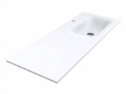 Раковина для ванной Miraggio Jessel 1200 R Mirasoft Technology белый матовый 0001587