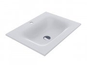 Раковина для ванной Miraggio Jessel 600 Mirasoft Technology белый матовый 0001088