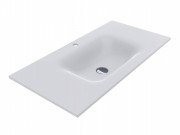 Раковина для ванной Miraggio Jessel 900 Mirasoft Technology белый матовый 0001091