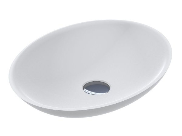 Раковина для ванной Miraggio Kristina 50х35 см Mirasoft Technology белый матовый 0001019