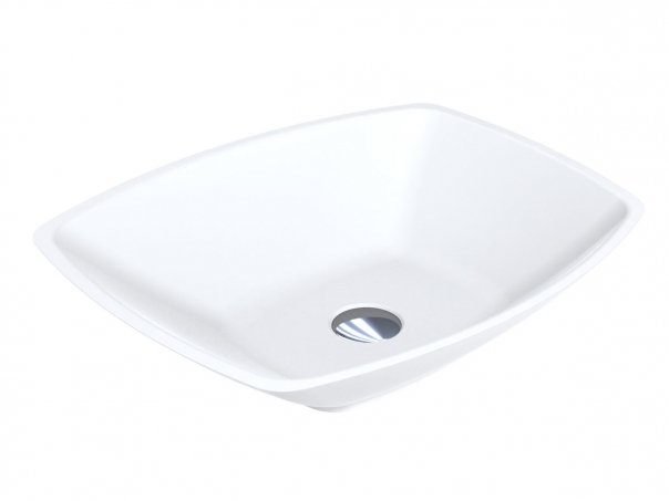 Раковина для ванної Miraggio Lex S 55,5х40 см Mirasoft Technology білий матовий 0001021