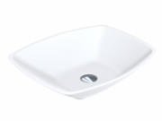 Раковина для ванної Miraggio Lex S 55,5х40 см Mirasoft Technology білий матовий 0001021