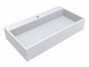 Раковина для ванной Miraggio Mares 800 Mirasoft Technology белый матовый 0001101