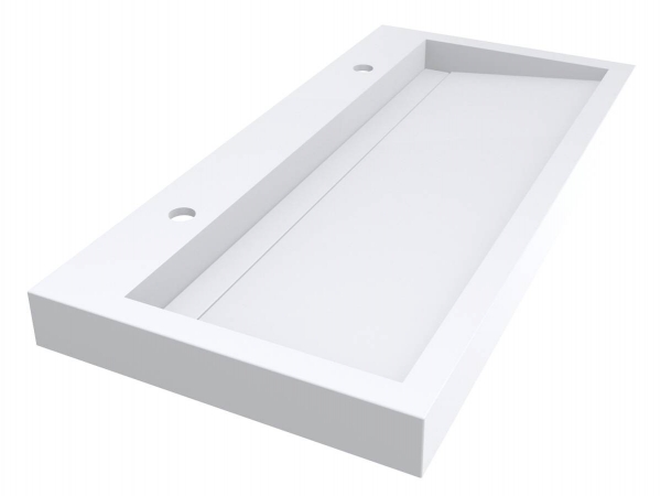 Раковина для ванной Miraggio Olmos 1200 Mirasoft Technology белый матовый 0001110