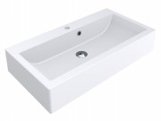 Раковина для ванной Miraggio Oskar 79,3х42,3 см Mirasoft Technology белый матовый 0001112