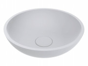 Раковина для ванной Miraggio Palermo Ø49,7 см Mirasoft Technology белый матовый 0001023