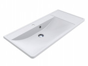 Раковина для ванної Miraggio Sacramento 100,1х48,1 см Mirasoft Technology білий матовий 0001114