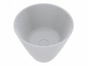 Раковина для ванної Miraggio San Andreas Ø44 см Mirasoft Technology білий матовий 0001115