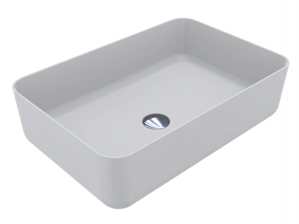 Раковина для ванної Miraggio San Martin 60х40 см Mirasoft Technology білий матовий 0001050