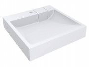 Раковина для ванной Miraggio Tallinn 60,3х59,8 см Mirasoft Technology белый матовый 0001120