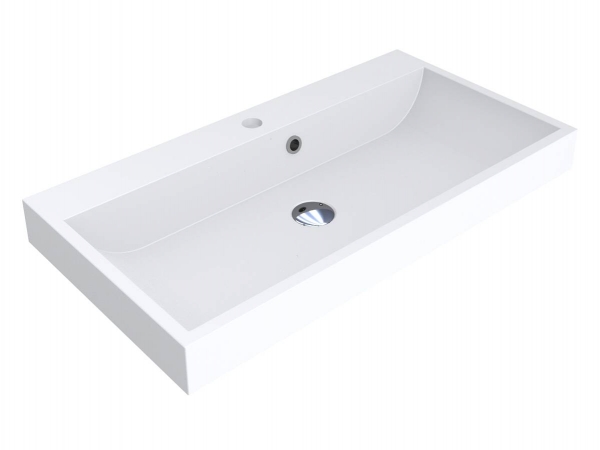 Раковина для ванной Miraggio Varna 800 Mirasoft Technology белый матовый 0001027