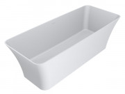 Ванна из искусственного камня Miraggio Bonita 180х75,5 см Mirasoft Technology белый матовый 0001126