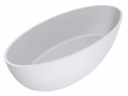 Ванна из искусственного камня Miraggio Madonna 180х80 см Mirasoft Technology белый матовый 0001041