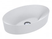 Раковина для ванной Miraggio Eva 50х32 см Miramarble белый матовый 0000188