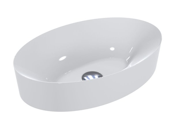 Раковина для ванной Miraggio Eva 50х32 см Miramarble белый 0000187